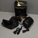 Gel Ear Pads Bluetooth 5.4 Hearing Protection Headphones, 30dB Noise Cancelling Headphones, 1200mAh Rechargeable Safety Earmuffs Bluetooth Ear Protection for Mowing