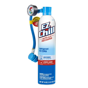 EZ Chill Auto Air Conditioning R-134A Refrigerant Recharge Kit - 18 OZ