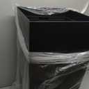 GarveeHome 30" Tall Planters Set of 2, Outdoor&Indoor Black Planter Pots, High Front Porch Planter Pots with Drainage Holes&Water Level Monitor Movable Wheels &Inner Bucket, Automatic Watering (Black)