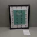 LaVie Home 16x20 Picture Frame Black Poster Frame,Display Pictures 11x14 with Mat or 16x20 Without Mat, Stable and Sturdy Frame and Polished Plexiglass, Horizontal and Vertical Format of The Walls