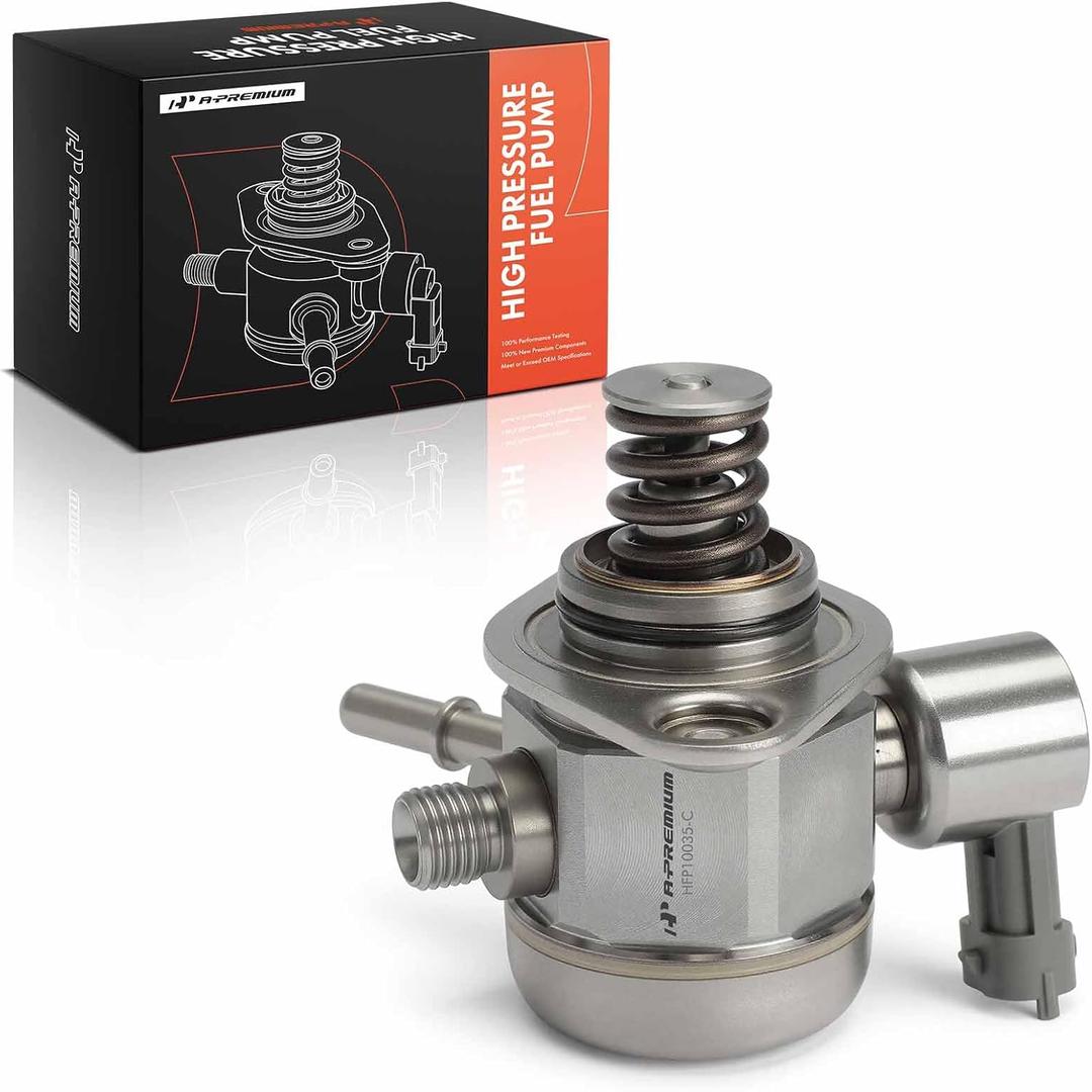 A-Premium Direct Injection High Pressure Fuel Pump Compatible with Ford | for Focus 2015-2018, Fiesta 2014-2017, EcoSport 2018-2021, 1.0L, Replace# CM5G9D376GA, CM5Z9350A