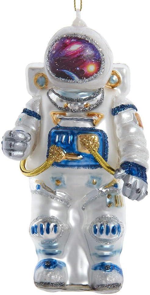 Kurt S. Adler Astronaut Glass Ornament 5.5"