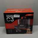 Deep Cleaning Cleaner Machine for Area Rugs, Carpet, Couch, Car, Pets, with Brushhead and Solution (RedBlack)