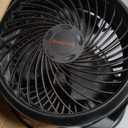 Honeywell TurboForce Air Circulator, Small Tabletop Fan, Quiet Personal Fan for Home or Office, 3 Speeds, 90 Degree Pivoting Head, Black, HT900
