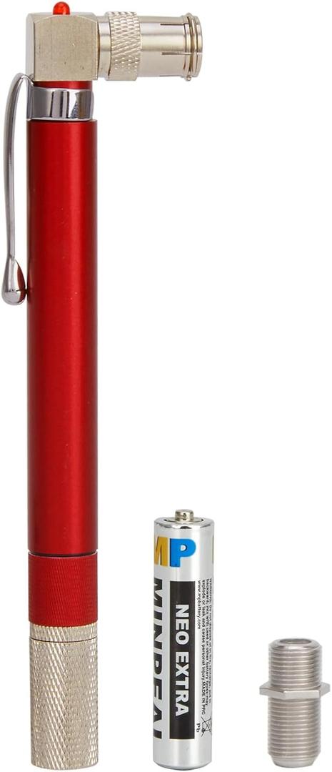 Coax Cable Tester,Coaxial Cable Tester,Tracer,Coax Repair Kit,Signal,Continuity,Coaxial with Voltage Toner (Sound),Coax Cable Toner,RG6, RG59, CATV Wire Tracer(AAA Battery Included)