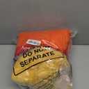 VitalCozy 4 Pcs Soft Fleece Baby Blankets Set 30" x 40" 3D Plush Warm Nursery Swaddling Bed Blanket Little Boys Girls Infant Toddlers and Newborn Receiving Gifts Blankets(Orange Set)