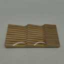 In-Drawer Knife Block Organizer - Bamboo Wood Drawer Knife Organizer-Protecting Knife Organizer Block (Not Included) (Natural, 19 Knives Dock)