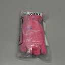 Hicarer 2 Pairs Kids Waterproof Winter Gloves Snow Gloves for Boys Girls Child Toddler Warm Ski Gloves for Cold Weather (3 - 6 Years, Black and Rose Red)