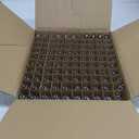 100 Pack C9 LED Replacement Christmas Light Bulb, C9 Shatterproof LED Bulb for Christmas String Light, E17 Intermediate Base, Commercial Grade Dimmable Bulbs, Pure White