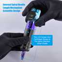 Mast Archer Wireless Tattoo Machine Rotary Tattoo Gun Pen Style Supply Coreless Motor 2,000mAh Battery Power 4.2mm Stroke Black
