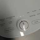 Electric Kettle, 1.5L Borosilicate Glass Hot Water Kettle Electric & Tea Kettle for Coffee or Tea, BPA Free, Auto Shut-Off, Stainless Steel, White, 1200w