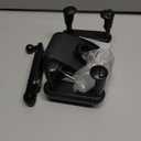 JDHDL Car Phone Holder Mount, Rear View Mirror Phone Holder, Rotatable and Retractable Phone Holders for Your Car Compatible with iPhone Samsung All 4-7 Inch Cell Phones