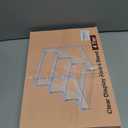 3 x Display Stand Organizer Room Decor - 4 Tier Acrylic Shelves Clear Display Risers, Perfume Organizer Stand,Cupcakes Stand Holder, Desserts Shelves Organizer and Decor for Bedroom, Bathroom, Party, 1 Pack(9 Inch ,1 Pack)