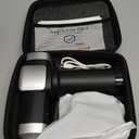 Massage Gun, Deep Tissue Massage Gun for Pain Relief, Handheld Electric Muscle Back Massager, Super Quiet Percussion Electric Massager with 30 Speed Levels 6 Massage Heads, Carry Case (Black)