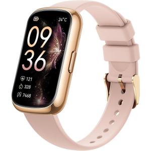 Health Fitness Tracker for Men Women: Smart Watch with 24H Heart Rate Monitor Blood Oxygen Sleep Tracker Calorie Step Counter 5ATM Waterproof Fitness Activity Trackers Compatible with iPhone Android (1.47, Black-Black)