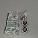 LOTOWELZON 2pcs Luggage Suitcase Replacement Wheels, 50/64/70/75/84/90mm Rubber Inline Roller Skate Wheels with 8mm(0.31") ABEC-7 608ZZ Bearings Repair Kits