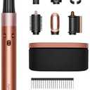 Dyson Airwrap i.d.™ Multi-Styler, Allure Winner, Bluetooth Connected, No Heat Damage, 6-in-1 Versatility, Intelligent Hair Styler, Complete Long for Straight to Wavy Hair - Amber Silk