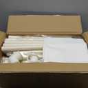 Stuffed Animals Storage Zoo Organizer, PVC Stuffy Toy Holder, 350L Extra Large Vertical Plush Organizer, Freestanding Stuffed Toy Cage for Nursery and Playroom (Large (19.5''x19.5''x58.6''))