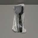 Egg Flipper Spatula 2 in 1 Grip and Flip Spatula Tongs Egg Spatula Flipper Made of High temperature resistant Nylon with Non-Stick Coating Egg Flipper for Home Kitchen Cooking Tool, Black And Gray