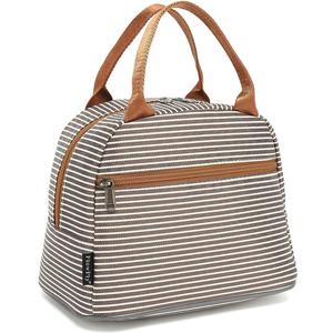 FlowFly Insulated Lunch Cooler Bag - Tote Bag Organizer for Women/Men, Coffee (Standard size Coffee)