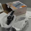 Cordless Electric Hand Mixer: 12 Speeds Powerful Handheld Mixer with 6 Stainless Steel Attachments (2 Beaters, 2 Dough Hooks, 2 Whisks), Snap-On Storage Case & Eject Button (White)