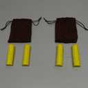 Upgraded Magnetic Chess Game with 40 Magnetic Stones & 2 Adjustable Ropes  Portable Strategy Game for Family Night, Travel, Party Toy STEM/Logic/Strategy Games for Kids & Adults, (Yellow)