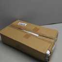 100pcs White Food Grade Plastic Bag with Handle Food Packaging Bag for Supermarket Store Grocery (20*30)