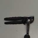 Commercial Can Opener, UHIYEE Hand Crank Can Opener Manual Heavy Duty with Comfortable Extra-long Handles, Oversized Knob, Large Handheld Can Open Easy for Big Cans, Black