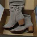 Amazon Essentials Women's Tall Block Heel Boots 5.5