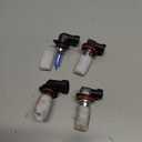 Upgraded Halogen Headlight Bulbs for Toyota Tundra 2007 2008 2009 2010 2011 2012 2013, 9005 H11 High Low Beam Headlamp Lights, 300% Brightness, 6000K White Bright, Plug n Play, Pack of 4