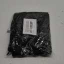 DR Black Cotton Drawstring Bags, Reusable Washable, For Shoes Storage Pantry Wardrobe (10 x 15 inch - 12 pack)
