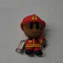 Jazwares DEVSeries - Collector Plush 20 cm - Firefighter (244-0001), Black