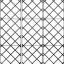 Giant Trellis, 108 high (9 Tall) by 28 Wide Trellis with Arched top - Pack of 3 Complete trellises - By Meranti Home + Garden