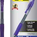 PILOT G2 Premium Gel Ink Pens, Fine Point, Iris Blue Ink, 12-Pack (17137)