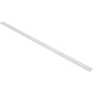 Plastic Hinges for Drum Shield Panels, Golf Cart Windshield Hinges, Clear Plastic Plastic Hinges for Plexiglass, 36 Inch |1 Piece