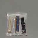 Maledan Compatible with Google Pixel Watch 4 Band 41mm 45mm/Google Pixel Watch 3/2/1 Band Women Men, 6 Pack Soft Silicone Waterproof Sport Wristband Replacement Straps for Pixel Smartwatch Accessory (1-Black/Pink/Blue gray/Purple smoke/Milk tea/Lunar White)