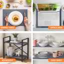 Shelf Liners for Kitchen Cabinets Refrigerator Liners Waterproof & Oil-Proof Kitchen Cupboard Liner Durable Drawer Mats EVA Material Non Adhesive Fridge Mats for Shelves - Gray 23.6 x 78.7 Inches