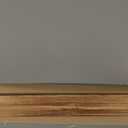 Fun Memories Picture Ledge Shelf for Wall, 48 inch Pine Wood Nursery Book Shelves Set of 2- Wall Book Shelves for Kids Room, Home Decor - Kitchen Spice-Carbonized