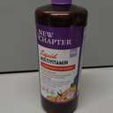 New Chapter Liquid Multivitamin + Mineral Supplement for Whole-Body Benefits, 100% Delicious Multivitamin for Adults, Teens & Kids 2+, Ready to Absorb Faster, Orange Mango Flavored, 30 oz