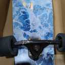 seething 42 Inch Longboard Skateboard Complete Cruiser Pintail,The Original Artisan Maple Skateboard Cruiser Pintail for Cruising, Carving, Free-Style and Downhill