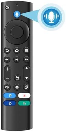 Replacement Remote Control for Fire Smart TV, Compatible with Insignia, Toshiba, Amazon Fire Smart TV