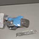 9 Pcs Cat Bathing Bag Set Cat Shower Bag Anti Bite and Scratch for Pet Grooming Washing Brush Comb Muzzle Nail Clipper Nail File Tick Tool(Blue, Gray)