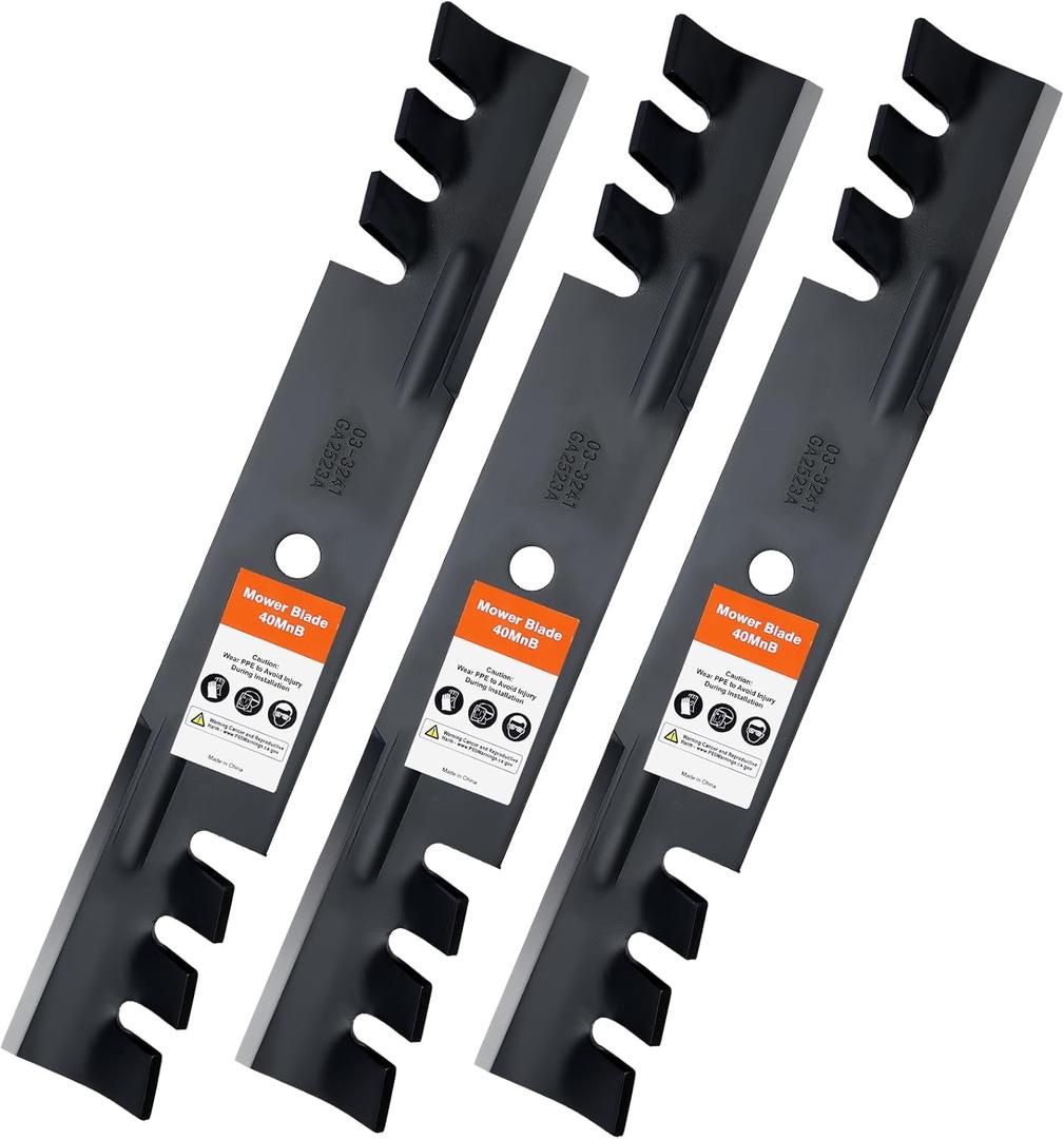 482877 Mulching Blades for Bad Boy Scag Hustler 795757 Fastrak Raptor SD 48 Inch Deck Mower Replace 038-5000-00 038-5350-0050 481706 038 5350 00 482877 Mulching Blades for Bad Boy Scag Hustler 795757 Fastrak Raptor SD 48 Inch Deck Mower Replace 038-5000-00 038-5350-0050 481706 038 5350 00