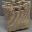 OIAHOMY Storage Cubes, 11 Inch Cube Organizer, Collapsible Storage Bins, Baskets for Organizing, Bins for Shelves-Brown, 2-PACK