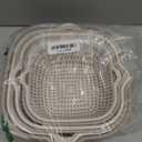 Washing Vegetable Baskets in The Kitchen Fruit Baskets Multi-layer Stackable Vegetable Sinks, Strainer and Washing Fruits and Vegetables Kitchen Colander Set