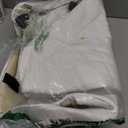 2 Pack Front Bottom Car Seat Cover, Luxury Leather Seat Covers Compatible with Tesla Model Y/3 2026 2025 2024-2020, Breathable and Waterproof Tesla Model Y/3 Accessories (White, 2Pcs)