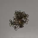 Hotop 35 Pieces Swivel Clasps Lanyard Snap Hooks Keychain Clip Hook Metal Lobster Claw Clasp with D Rings for Keychain Purse Hardware Sewing Craft Project(25 mm,Bronze)