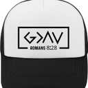god is Greater Than The Highs and lows Hat Trucker Hat Women Vintage Mesh Cap for Summer