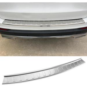 Rear Bumper Protector for Mercedes Benz GLC Class X253 GLC300 GLC43 2015-2022 Rear Bumper Guard - Matte Silver