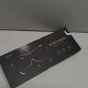 MZOO Luxury Sleep Eye Mask for Side Sleeper Men Women, Zero Eye Pressure 3D Sleeping Mask, Light Blocking Patented Design Night Blindfold, Soft Eye Shade Cover for Travel, Black